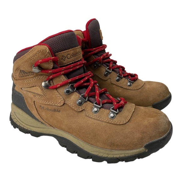 Columbia Shoes - Columbia Waterproof Brown Hiking Boots Size 7.5